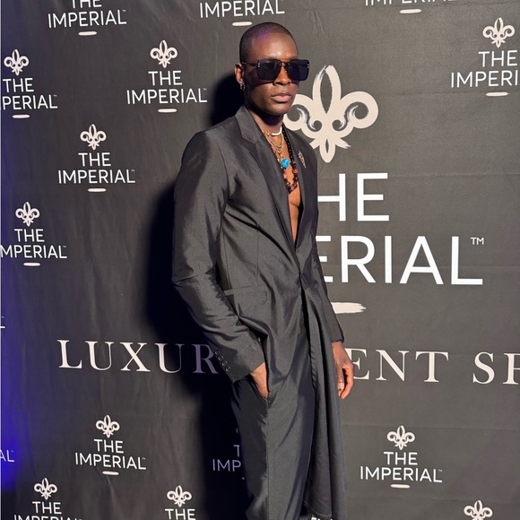 A custom made suit with the flare pant made for me, worn ones. - Picture 2 of 4